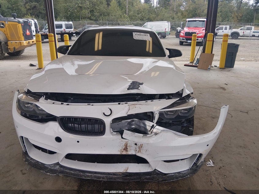 2018 BMW M3 VIN WBS8M9C53J5L00311 IAAI salvage auction — FRONT & REAR, Bill Of Sale (Washington), sold $17,825 on 2026-09-02 (photo 6)
