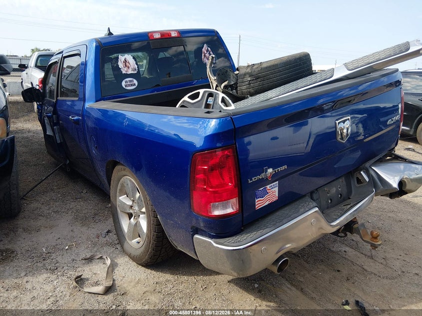 2015 Ram 1500 VIN 1C6RR7LT8FS587242 IAAI salvage auction — SIDE, Salvage Title, sold $1,600 on 2026-09-10 (photo 3)