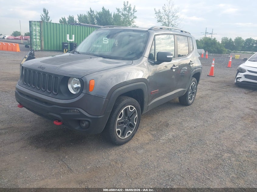 2017 Jeep Renegade VIN ZACCJBCB8HPG50655 IAAI salvage auction — NORMAL WEAR, Clear (New York), sold $500 on 2026-08-18 (photo 2)