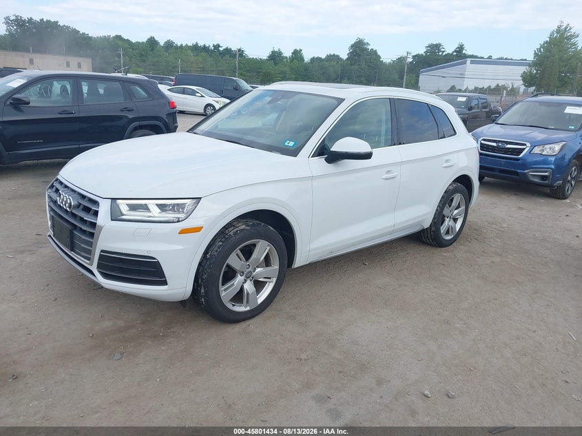2019 Audi Q5 VIN WA1BNAFY6K2045538 IAAI salvage auction — REAR END, Wait Title, sold $9,400 on 2026-09-07 (photo 2)