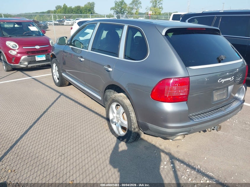 2006 Porsche Cayenne VIN WP1AB29P96LA60715 IAAI salvage auction — NORMAL WEAR, Clear (Tennessee), sold $25 on 2026-08-18 (photo 3)