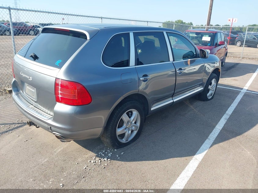 2006 Porsche Cayenne VIN WP1AB29P96LA60715 IAAI salvage auction — NORMAL WEAR, Clear (Tennessee), sold $25 on 2026-08-18 (photo 4)