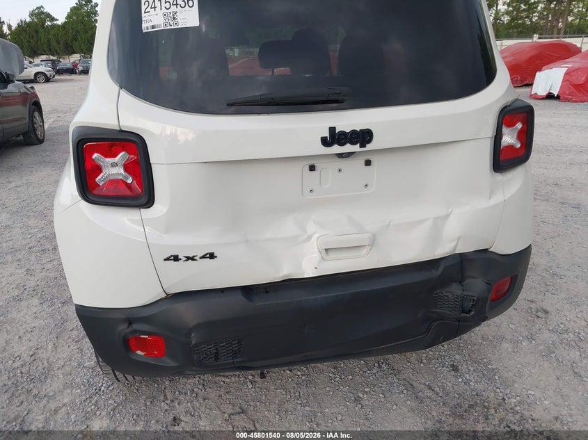 2023 Jeep Renegade VIN ZACNJDB14PPP71188 IAAI salvage auction — REAR END, Enterprise Vehicles Clear Only (Florida), sold $11,825 on 2026-08-12 (photo 6)