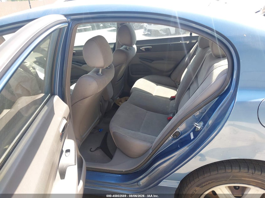 2007 Honda Civic VIN 2HGFA16527H512432 IAAI salvage auction — RIGHT FRONT, Salvage Certificate (California), sold $825 on 2026-09-04 (photo 8)
