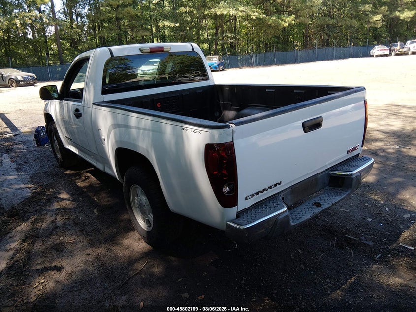 2004 Gmc Canyon VIN 1GTCS148248141592 IAAI salvage auction — NORMAL WEAR, Clear (Virginia), sold $575 on 2026-09-01 (photo 3)