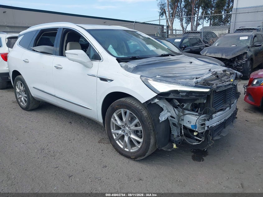2022 Buick Enclave VIN 5GAERCKW8NJ131260 IAAI salvage auction — FRONT END, Wait Title, sold $3,700 on 2026-08-29 (photo 1)