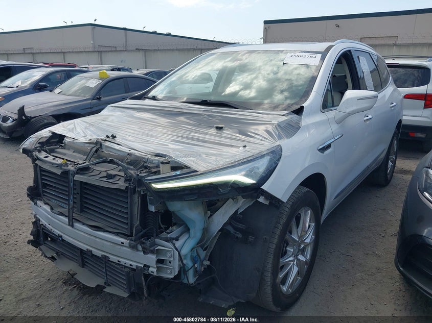 2022 Buick Enclave VIN 5GAERCKW8NJ131260 IAAI salvage auction — FRONT END, Wait Title, sold $3,700 on 2026-08-29 (photo 2)