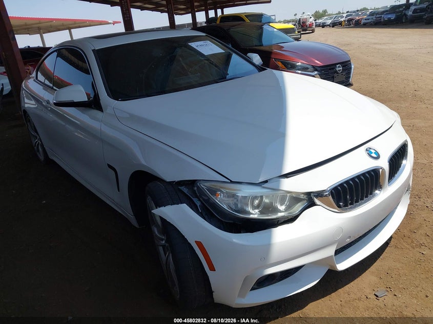 2017 BMW 4er VIN WBA4P1C58HK522138 IAAI salvage auction — RIGHT FRONT, Salvage (Arizona), sold $12,700 on 2026-08-21 (photo 6)