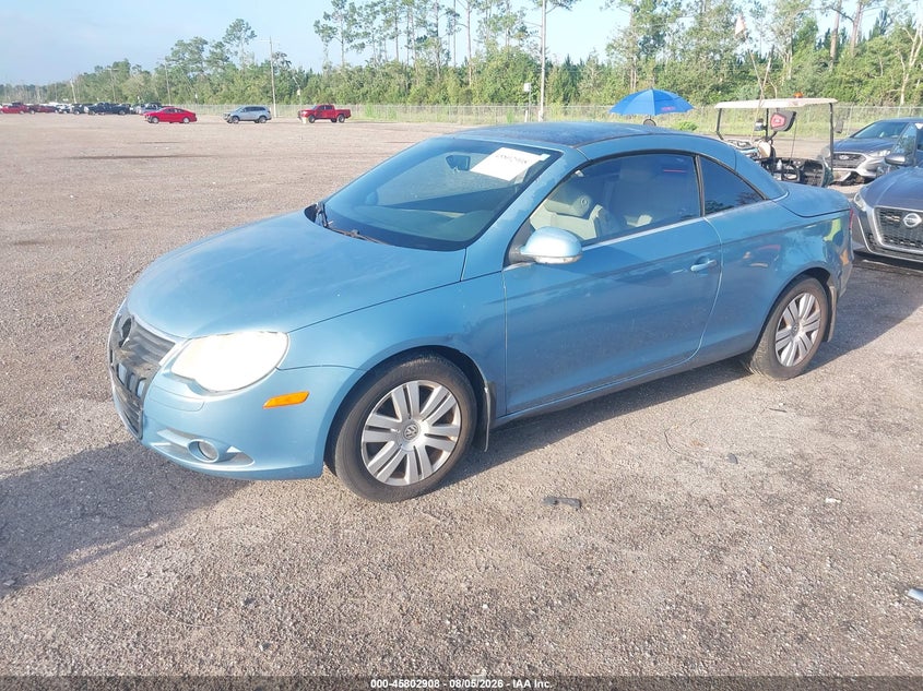 2008 Volkswagen Eos VIN WVWBA71F38V002860 IAAI salvage auction — NORMAL WEAR, Clear (Florida), sold $325 on 2026-08-18 (photo 2)