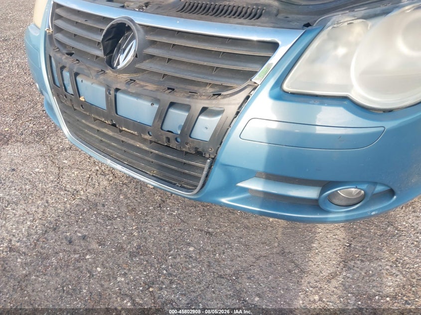 2008 Volkswagen Eos VIN WVWBA71F38V002860 IAAI salvage auction — NORMAL WEAR, Clear (Florida), sold $325 on 2026-08-18 (photo 6)