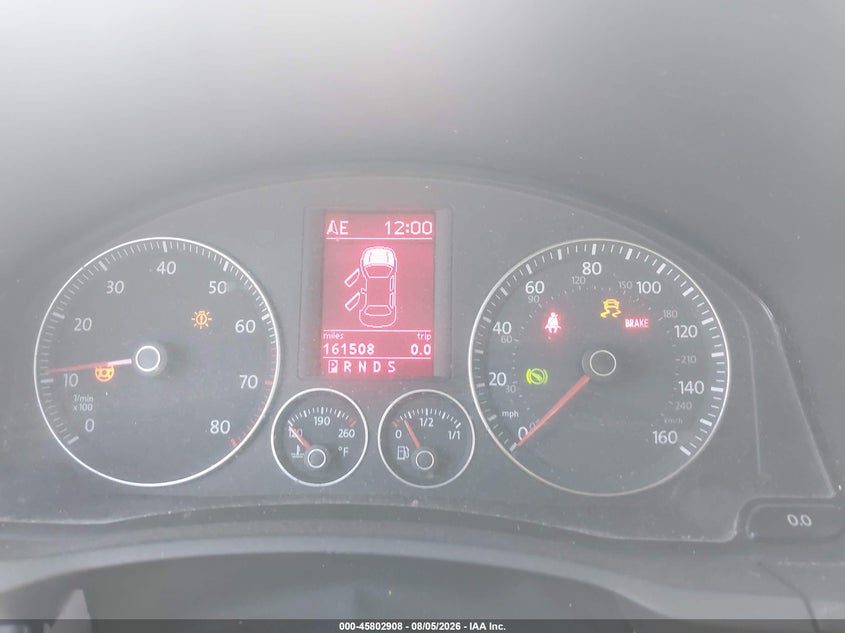 2008 Volkswagen Eos VIN WVWBA71F38V002860 IAAI salvage auction — NORMAL WEAR, Clear (Florida), sold $325 on 2026-08-18 (photo 7)