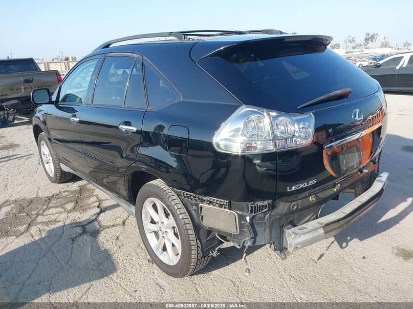 2008 Lexus Rx 350 VIN 2T2HK31U18C084634 IAAI salvage auction — REAR END, Salvage (California), sold $2,225 on 2026-08-22 (photo 3)