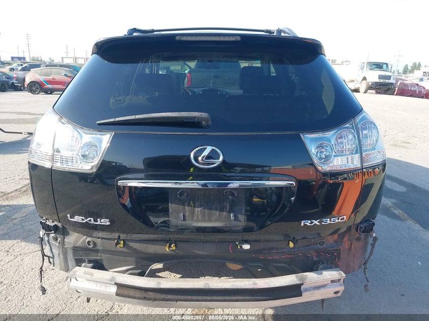 2008 Lexus Rx 350 VIN 2T2HK31U18C084634 IAAI salvage auction — REAR END, Salvage (California), sold $2,225 on 2026-08-22 (photo 6)