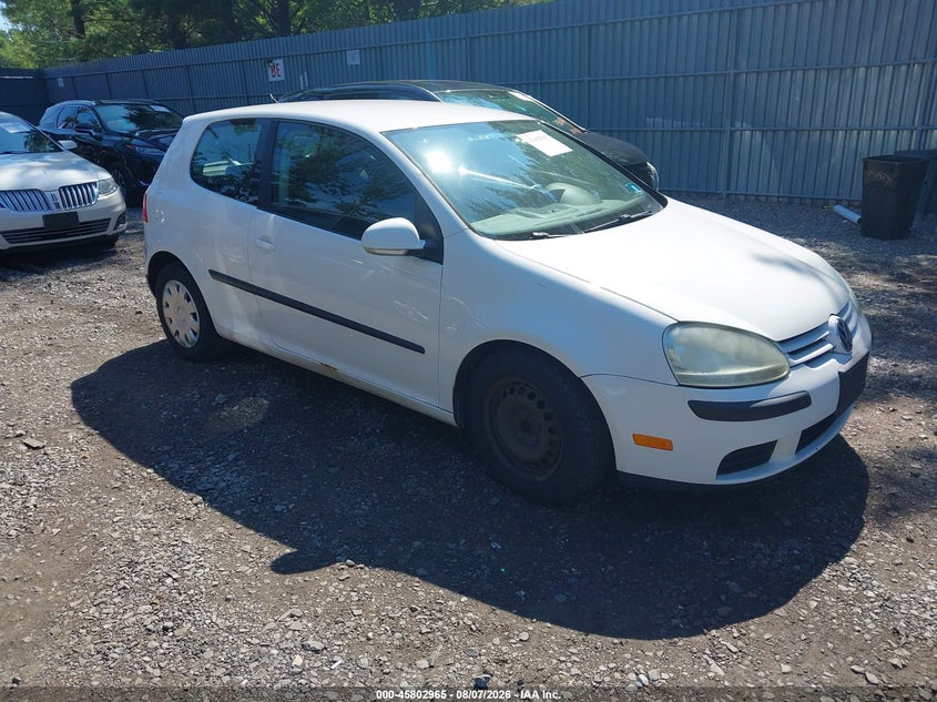 2008 Volkswagen Rabbit VIN WVWBB71K58W304445 IAAI salvage auction — NORMAL WEAR, Clear (New Jersey), sold $425 on 2026-08-12 (photo 1)