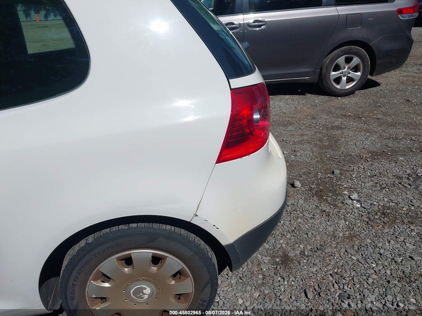 2008 Volkswagen Rabbit VIN WVWBB71K58W304445 IAAI salvage auction — NORMAL WEAR, Clear (New Jersey), sold $425 on 2026-08-12 (photo 6)