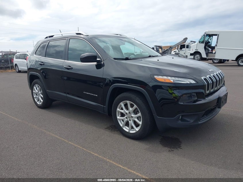 2018 Jeep Cherokee VIN 1C4PJLCX6JD595131 IAAI salvage auction — NORMAL WEAR, Sf97 (Hawaii), sold $12,200 on 2026-09-01 (photo 1)