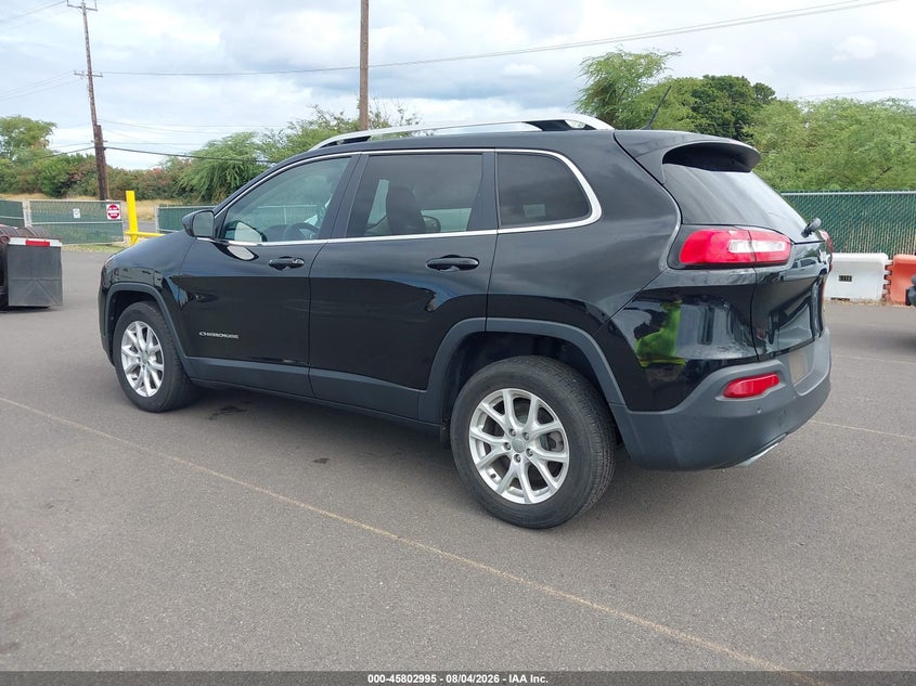 2018 Jeep Cherokee VIN 1C4PJLCX6JD595131 IAAI salvage auction — NORMAL WEAR, Sf97 (Hawaii), sold $12,200 on 2026-09-01 (photo 3)