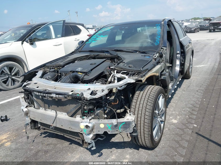 2022 Mercedes-Benz E-Class VIN W1KZF8DB1NB091703 IAAI salvage auction — Front End, Clear (Tennessee), sold $20,500 on 2026-09-12 (photo 6)
