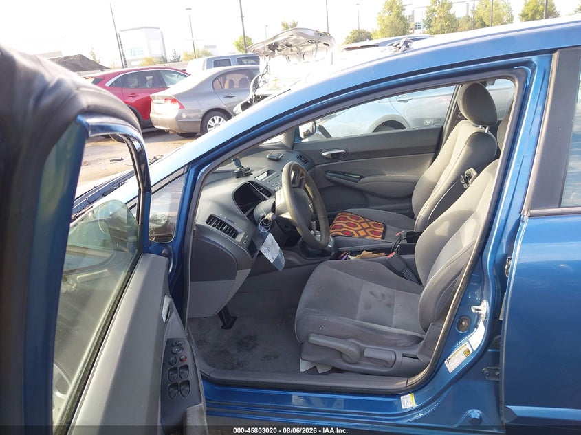 2007 Honda Civic VIN 1HGFA16587L003822 IAAI salvage auction — LEFT FRONT, Salvage Certificate (California), sold $850 on 2026-08-20 (photo 5)