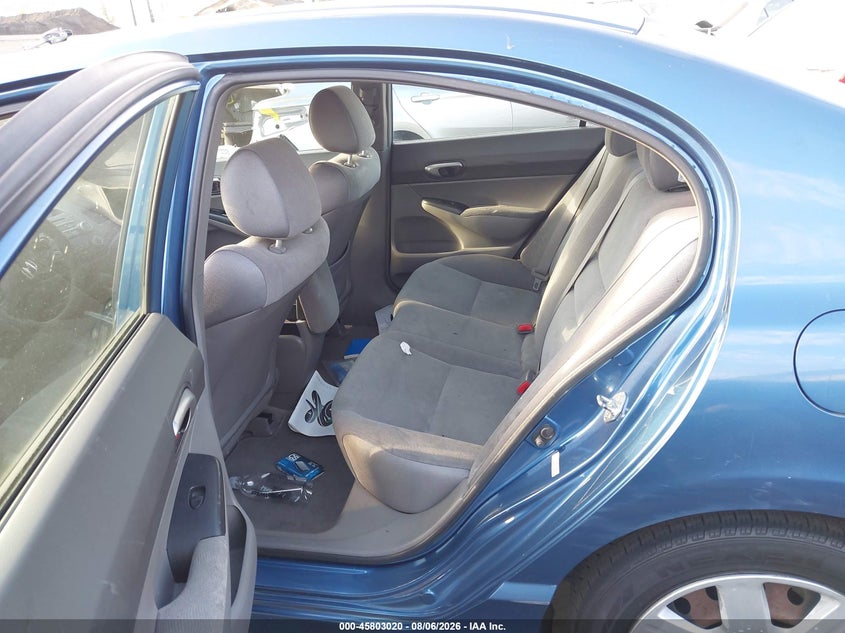 2007 Honda Civic VIN 1HGFA16587L003822 IAAI salvage auction — LEFT FRONT, Salvage Certificate (California), sold $850 on 2026-08-20 (photo 8)