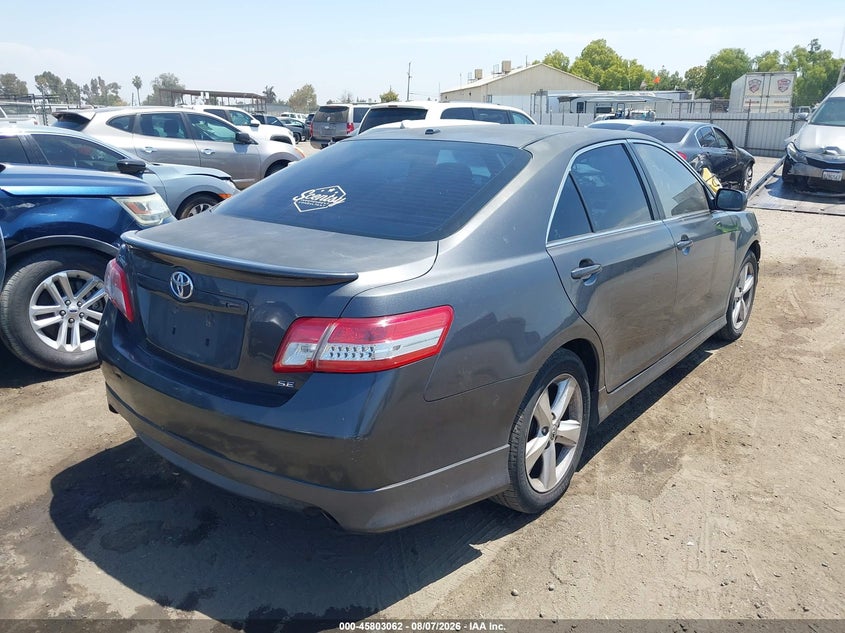 2011 Toyota Camry VIN 4T1BF3EK1BU622732 IAAI salvage auction — FRONT END, Salvage (California), sold $975 on 2026-08-21 (photo 4)