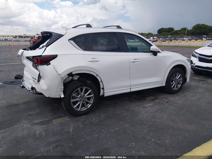 2025 Mazda Cx-5 VIN JM3KFBBL0S0791134 IAAI salvage auction — REAR END, Salvage Title, sold $9,200 on 2026-08-31 (photo 4)