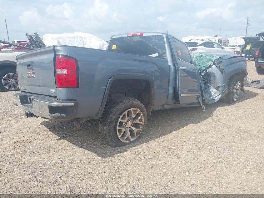 2015 Gmc SIERRA VIN 3GTP1VEC1FG447095 IAAI salvage auction — ROLLOVER, Salvage Title, sold $2,250 on 2026-09-27 (photo 4)