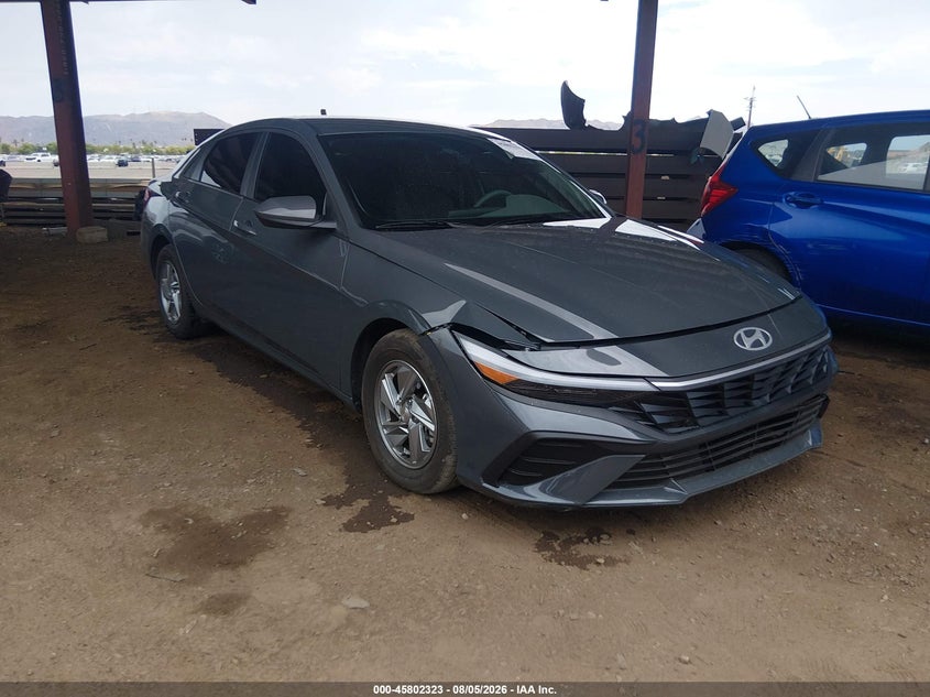 2026 Hyundai Elantra VIN KMHLL4DG2TU116425 IAAI salvage auction — LEFT FRONT, Salvage Title, sold $25 on 2026-08-28 (photo 1)