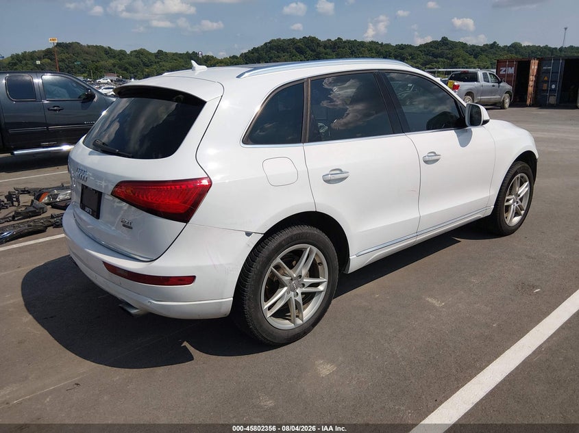 2016 Audi Q5 VIN WA1L2AFP0GA125418 IAAI salvage auction — FRONT END, Salvage (Illinois), sold $1,650 on 2026-09-03 (photo 4)