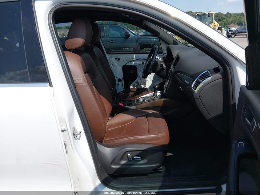 2016 Audi Q5 VIN WA1L2AFP0GA125418 IAAI salvage auction — FRONT END, Salvage (Illinois), sold $1,650 on 2026-09-03 (photo 5)