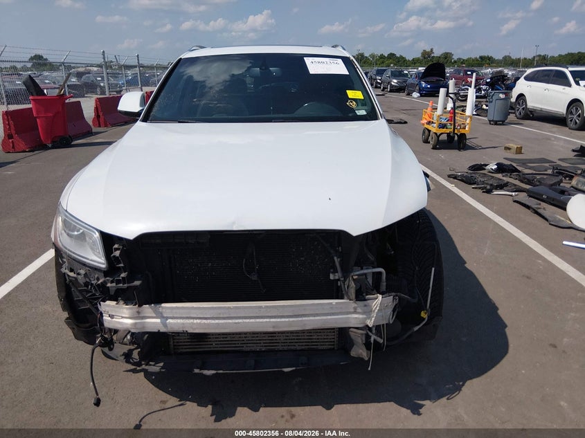 2016 Audi Q5 VIN WA1L2AFP0GA125418 IAAI salvage auction — FRONT END, Salvage (Illinois), sold $1,650 on 2026-09-03 (photo 6)