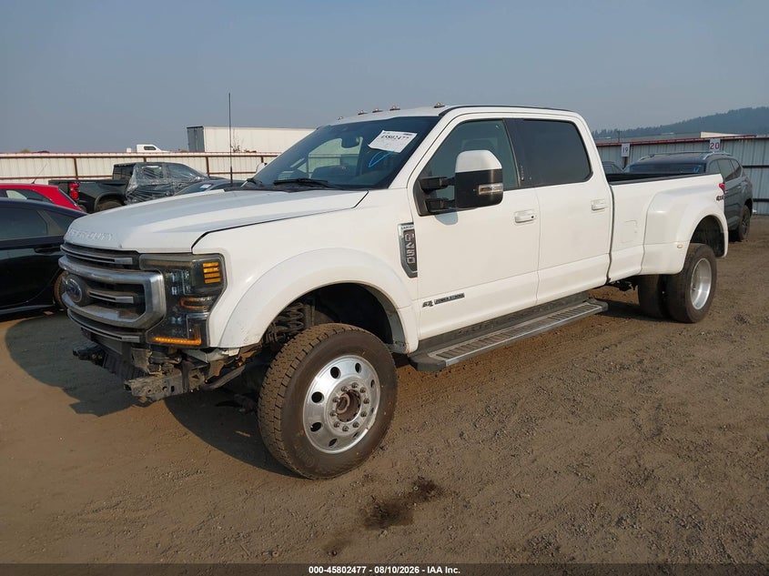 2022 Ford VIN 1FT8W4DT6NEF27788 IAAI salvage auction — FRONT END, Salvage Title, sold $29,050 on 2026-09-15 (photo 2)