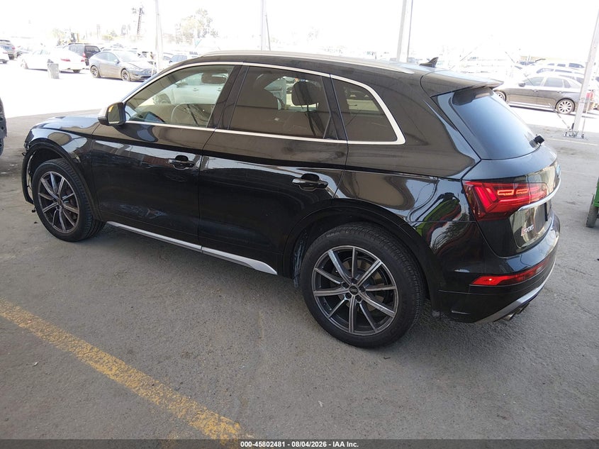 2022 Audi Sq5 VIN WA1C4AFY6N2029142 IAAI salvage auction — FRONT END, Salvage Title, sold $10,100 on 2026-08-16 (photo 3)