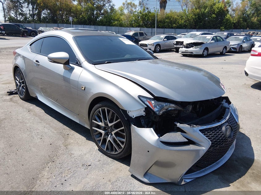 2015 Lexus Rc VIN JTHHE5BC5F5001129 — IAAI salvage auction photo
