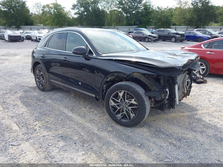 2022 Genesis Gv70 VIN KMUMADTB8NU060642 IAAI salvage auction — FRONT END, Wait Title, sold $7,400 on 2026-09-10 (photo 1)