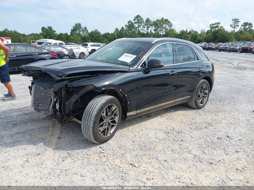 2022 Genesis Gv70 VIN KMUMADTB8NU060642 IAAI salvage auction — FRONT END, Wait Title, sold $7,400 on 2026-09-10 (photo 2)