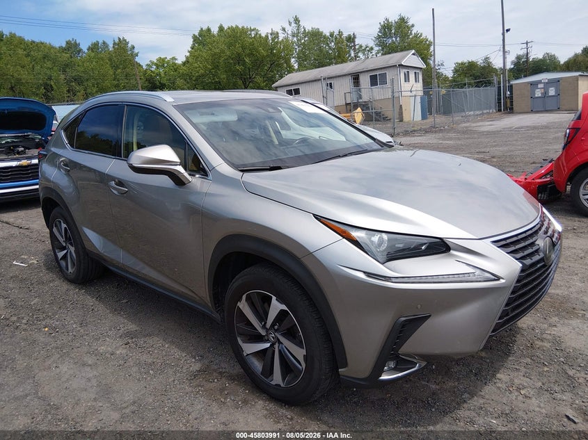 2018 Lexus Nx VIN JTJBARBZ1J2158212 — IAAI salvage auction photo