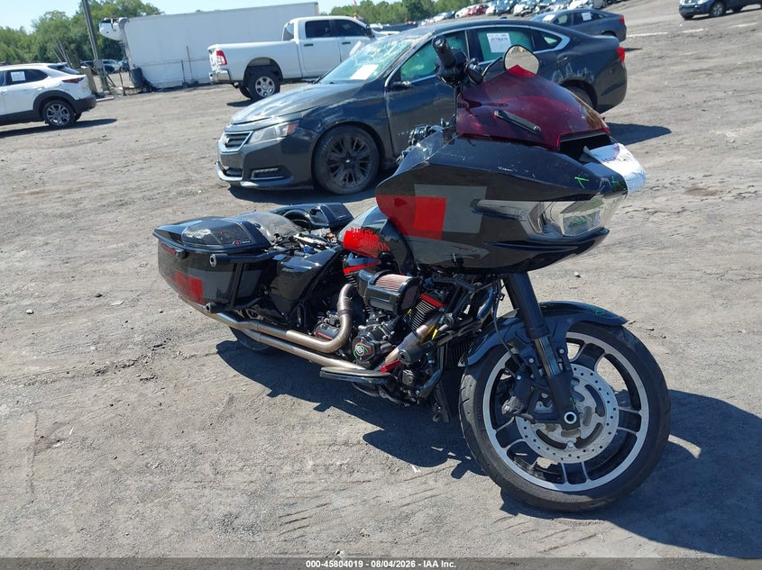 2025 Harley-davidson Road glide VIN 1HD1TL811SB953882 IAAI salvage auction — ALL OVER, Salvage Title, sold $22,350 on 2026-09-23 (photo 1)
