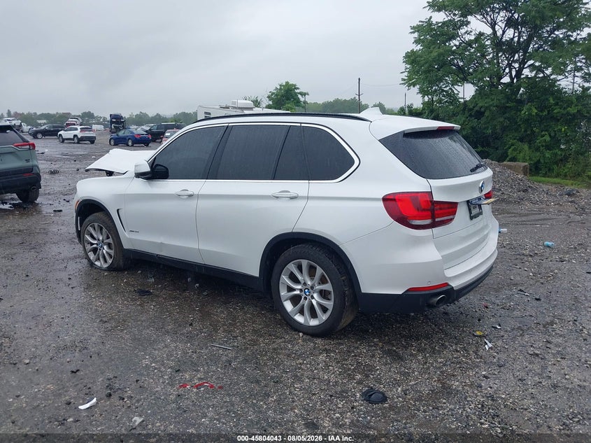 2016 BMW X5 VIN 5UXKR0C50G0P21837 IAAI salvage auction — FRONT END, Salvage Title, sold $2,250 on 2026-09-25 (photo 3)