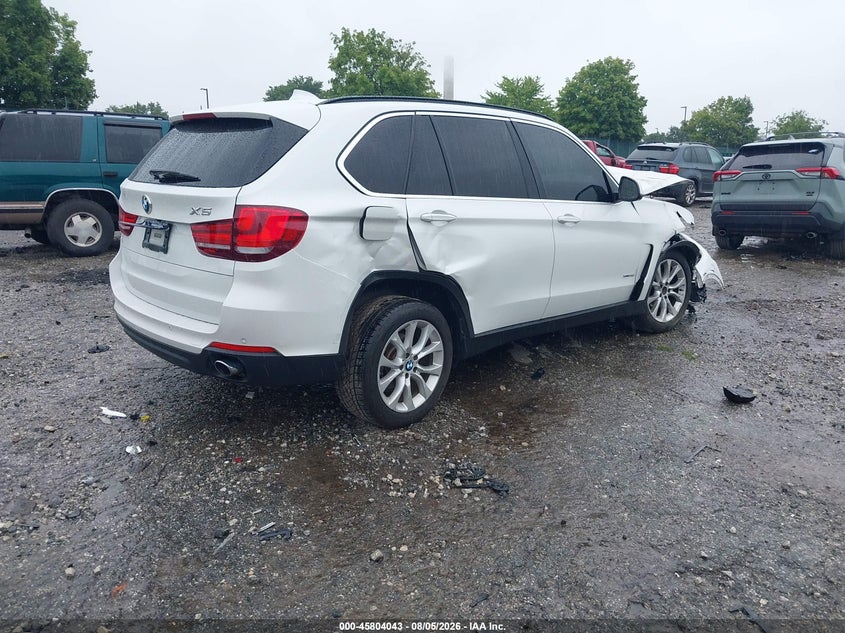 2016 BMW X5 VIN 5UXKR0C50G0P21837 IAAI salvage auction — FRONT END, Salvage Title, sold $2,250 on 2026-09-25 (photo 4)