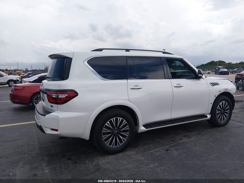 2024 Nissan Armada VIN JN8AY2BA0R9416335 IAAI salvage auction — FRONT END, Salvage Title, sold $16,900 on 2026-09-05 (photo 4)