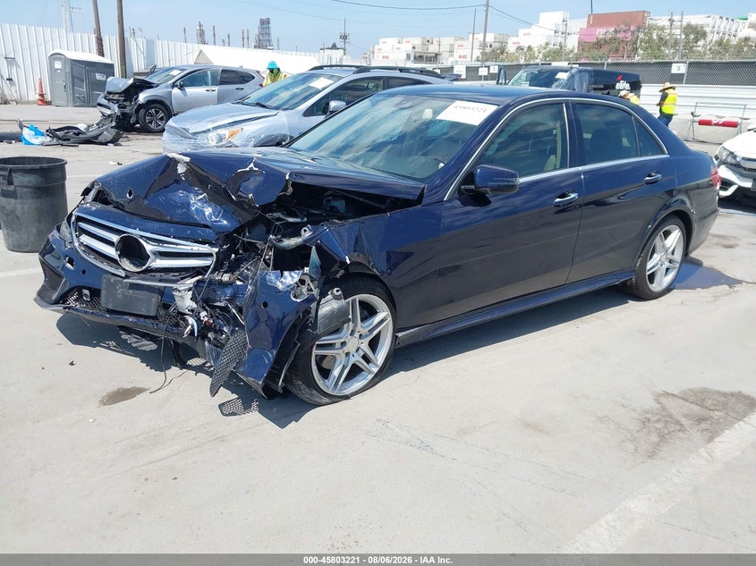 2014 Mercedes-benz E-klasse VIN WDDHF5KB0EA812242 IAAI salvage auction — FRONT END, Wait Title, sold $525 on 2026-09-16 (photo 2)