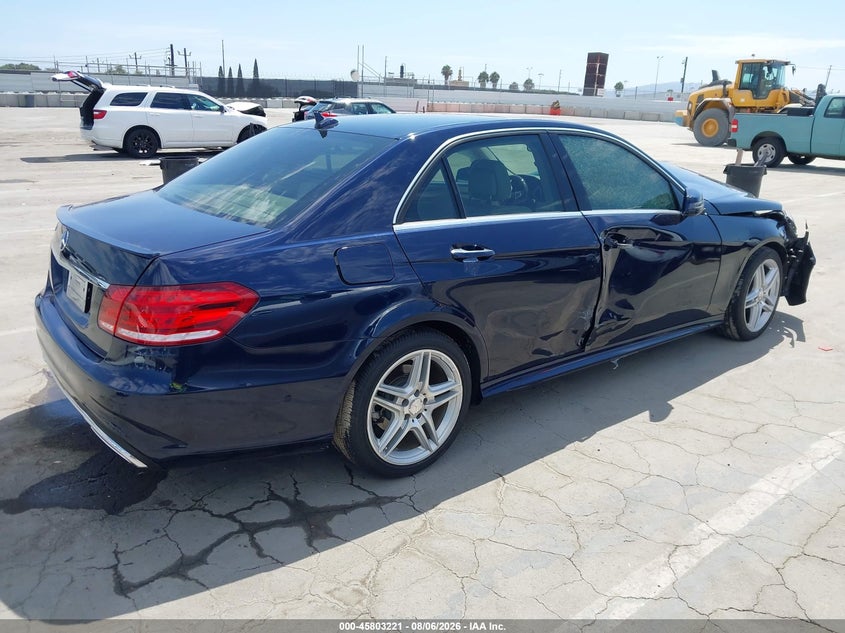 2014 Mercedes-benz E-klasse VIN WDDHF5KB0EA812242 IAAI salvage auction — FRONT END, Wait Title, sold $525 on 2026-09-16 (photo 4)