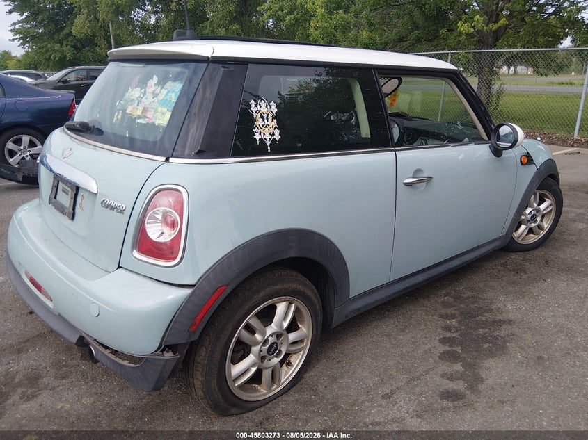 2013 Mini Hard top VIN WMWSU3C52DT548878 IAAI salvage auction — FRONT END, Wait Title, sold $300 on 2026-09-07 (photo 4)