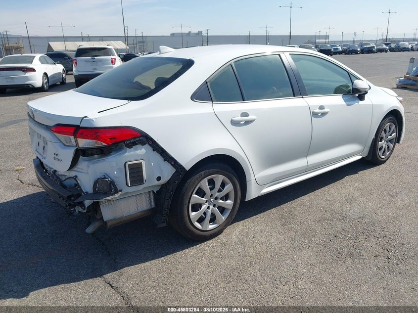 2026 Toyota Corolla VIN JTDBCMFE0T3139168 IAAI salvage auction — REAR END, Wait Title, sold $11,900 on 2026-08-29 (photo 4)