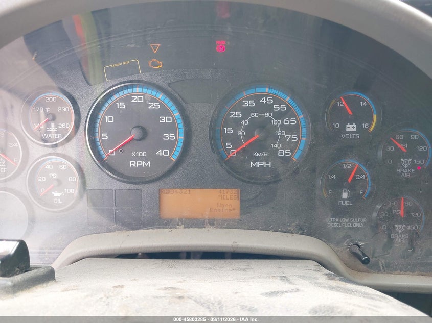 2016 International VIN 1HTMMMMN4GH226639 IAAI salvage auction — REAR END, Salvage Title, sold $4,625 on 2026-09-09 (photo 5)