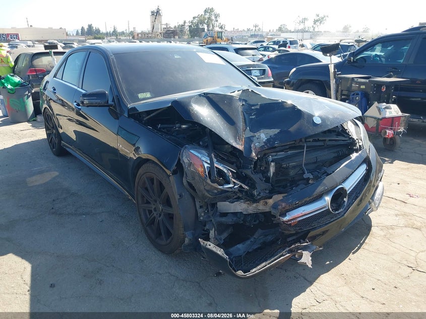 2014 Mercedes-benz E-klasse amg VIN WDDHF9CB0EA918082 IAAI salvage auction — FRONT END, Wait Title, sold $3,400 on 2026-08-16 (photo 1)