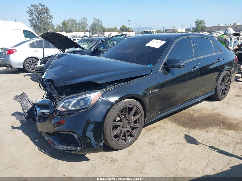 2014 Mercedes-benz E-klasse amg VIN WDDHF9CB0EA918082 IAAI salvage auction — FRONT END, Wait Title, sold $3,400 on 2026-08-16 (photo 2)