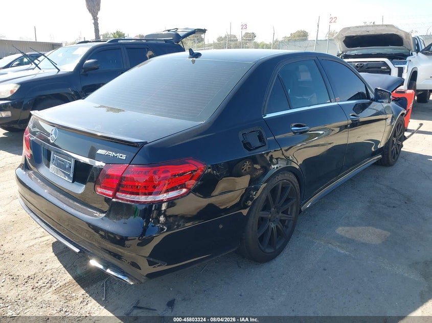2014 Mercedes-benz E-klasse amg VIN WDDHF9CB0EA918082 IAAI salvage auction — FRONT END, Wait Title, sold $3,400 on 2026-08-16 (photo 4)