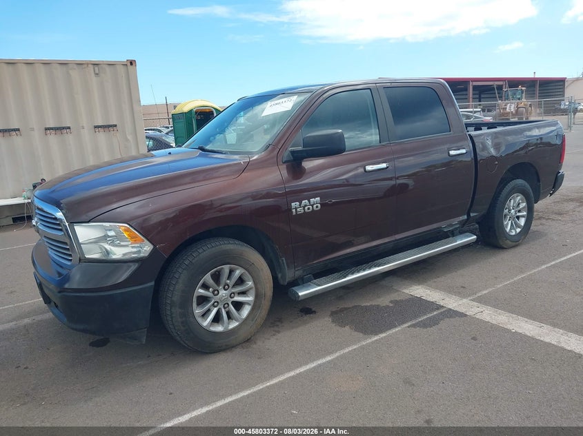 2013 Ram 1500 VIN 1C6RR6LG1DS637392 IAAI salvage auction — NORMAL WEAR, Salvage Title, sold $1,200 on 2026-08-11 (photo 2)